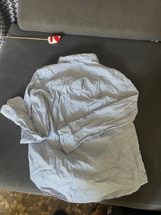 Camisa Polo Ralph Lauren Rayas Azul y Blanco