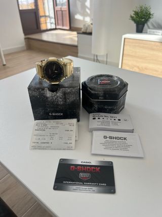 Reloj G-SHOCK MG2100 transparente