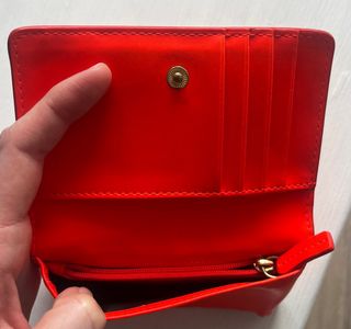 Cartera Bimba y Lola naranja charol