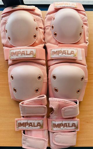 Protecciones Impala para patines (rosa)