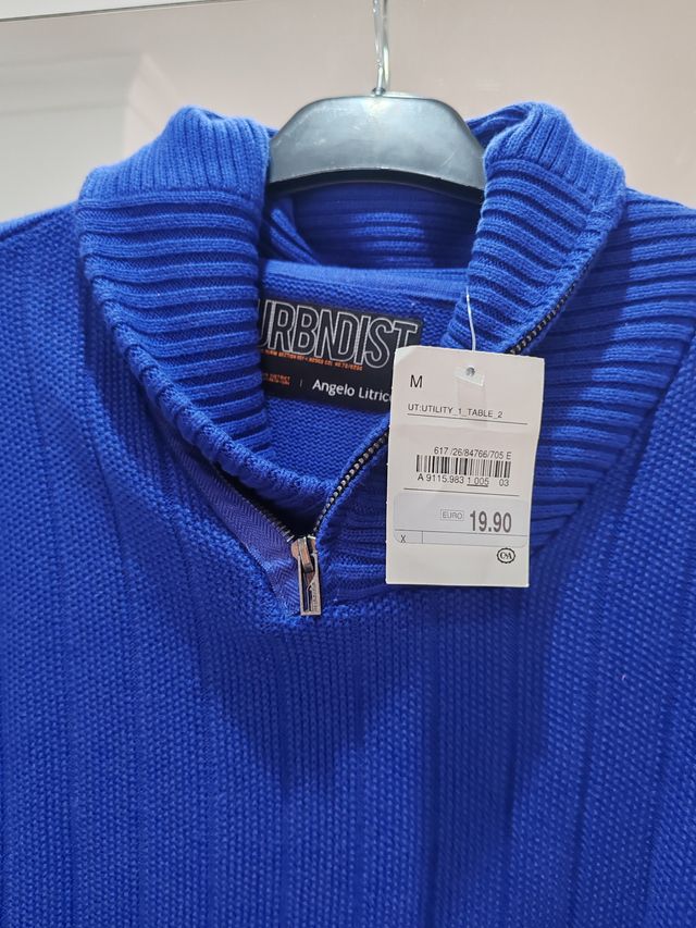 Jersey Urbndist Azul 100% Algodón