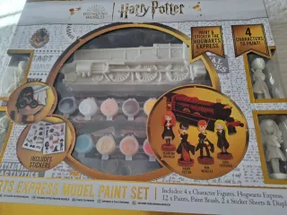 Set Pintura Tren Hogwarts Express Harry Potter