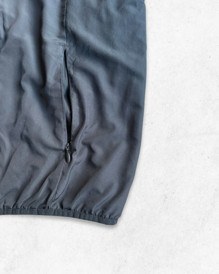 Adidas Windbreaker Jacket Black and White Size M