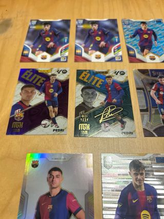 Lote 11 Cartas Pedri FCB