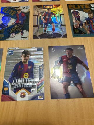 Lote 11 Cartas Pedri FCB