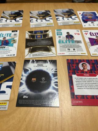 Lote 11 Cartas Pedri FCB