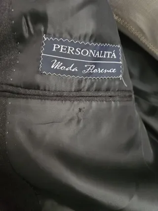 Giacca uomo lana grigio scuro