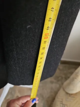 Giacca uomo lana grigio scuro