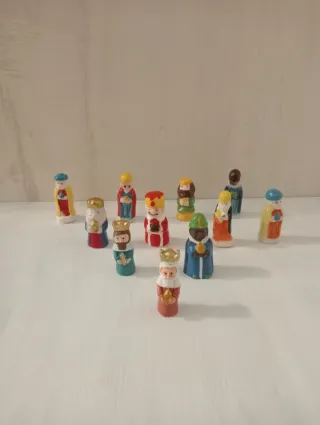 Figuritas Reyes Magos Roscón de Reyes
