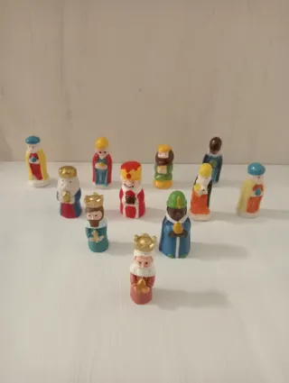 Figuritas Reyes Magos Roscón de Reyes