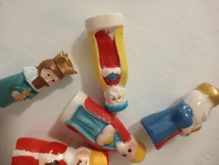 Figuritas Reyes Magos Roscón de Reyes