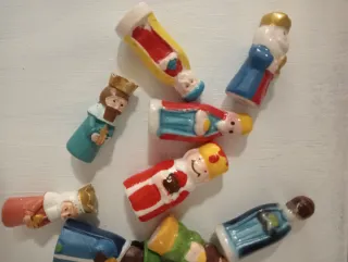 Figuritas Reyes Magos Roscón de Reyes