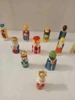 Figuritas Reyes Magos Roscón de Reyes