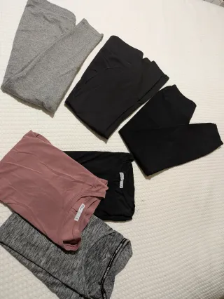 Lote Ropa Fitness: Pantalones y Camisetas
