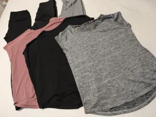 Lote Ropa Fitness: Pantalones y Camisetas