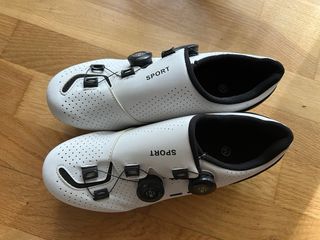 Zapatillas Ciclismo Blancas Deportivas