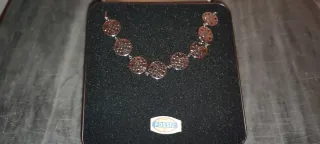 Bracciale Fossil nuovo maglie circolari