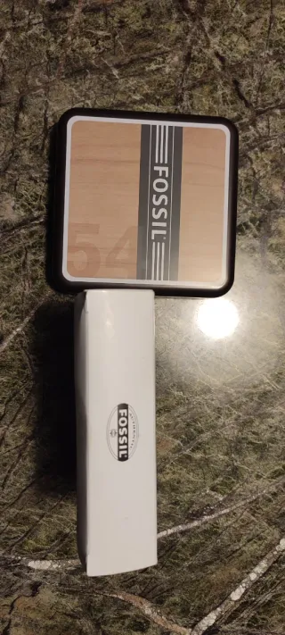 Bracciale Fossil nuovo maglie circolari