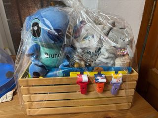 Cesta bebé personalizada