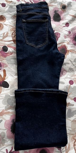 Pantalón campana Pull&Bear azul