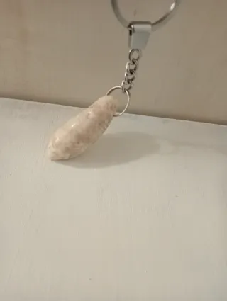 Llavero caracola natural