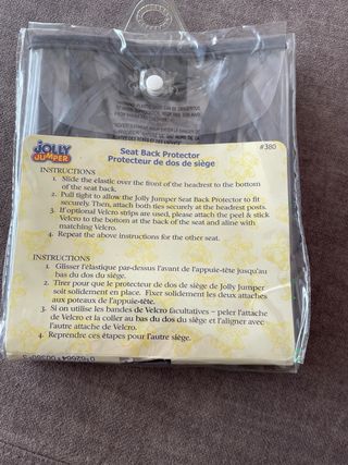 2 Protectores Asiento Coche Jolly Jumper
