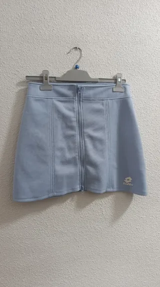 Falda Lotto Vintage Azul Talla M de Zara y2k style