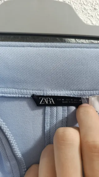 Falda Lotto Vintage Azul Talla M de Zara y2k style