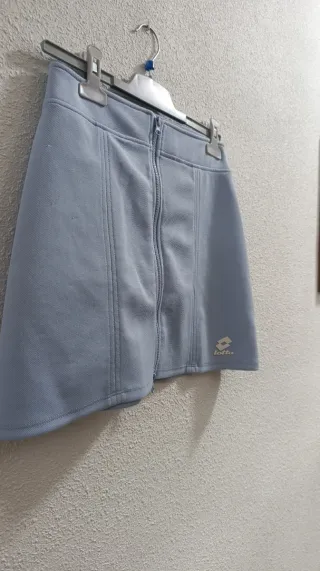 Falda Lotto Vintage Azul Talla M de Zara y2k style
