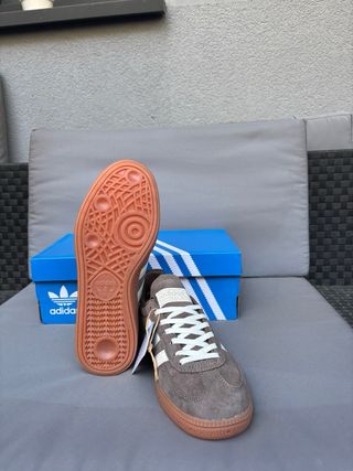 Adidas Handball Spezial Marrones y Blancas