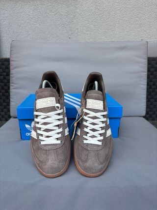 Adidas Handball Spezial Marrones y Blancas