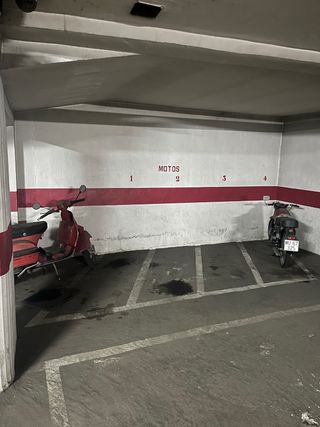 Alquiler de plaza de garaje para moto