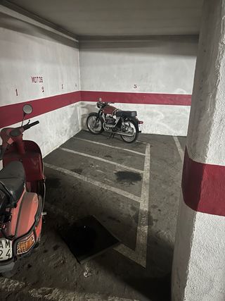 Alquiler de plaza de garaje para moto
