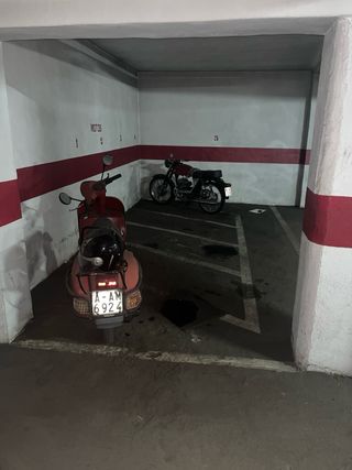 Alquiler de plaza de garaje para moto