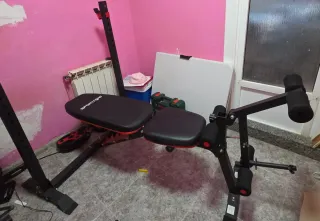 Banco de musculación multifuncional