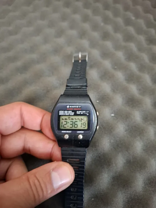 Reloj Sanyo Digital Vintage