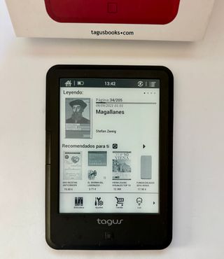 EBOOK TAGUS IRIS PANTALLA RETROILUMINADA