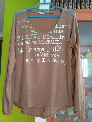 Blusa manga larga Made In Italy