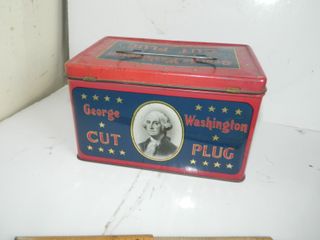 Scatola latta George Washington Greatest American