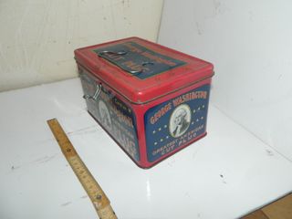Scatola latta George Washington Greatest American
