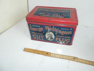 Scatola latta George Washington Greatest American