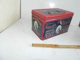Scatola latta George Washington Greatest American
