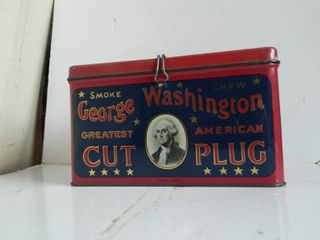 Scatola latta George Washington Greatest American