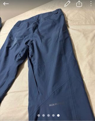 Pantalón da sci Mammut uomo blu