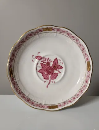 6 Piattini Porcellana Herend Ungheria