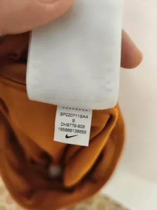 Falda pantalón tenis Nike naranja