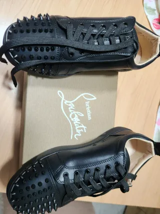 Scarpe Christian Louboutin uomo nere