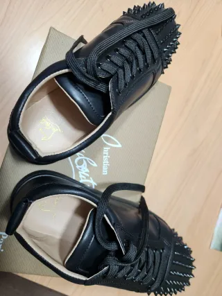 Scarpe Christian Louboutin uomo nere