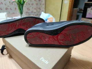 Scarpe Christian Louboutin uomo nere