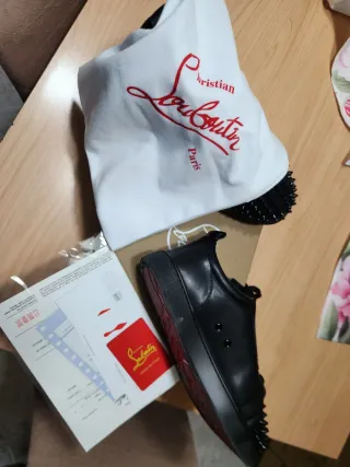 Scarpe Christian Louboutin uomo nere